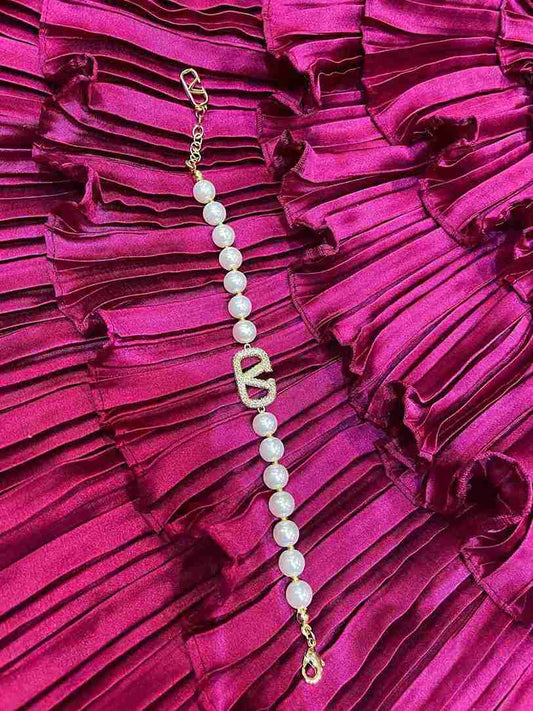 VALENTINO PEARL BLING BRACELET image 0