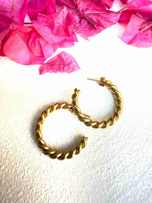 MIDI TWISTED HOOPS image 0