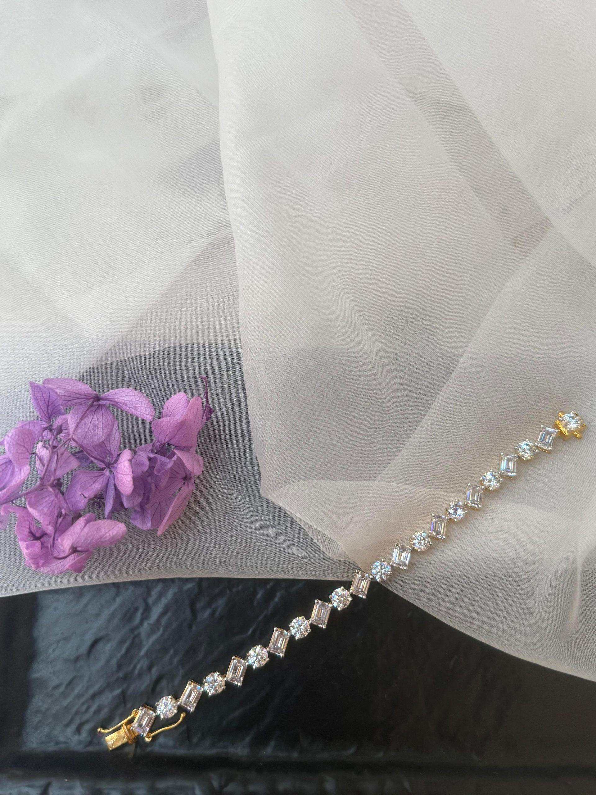 Vedika Tennis Bracelet image 0