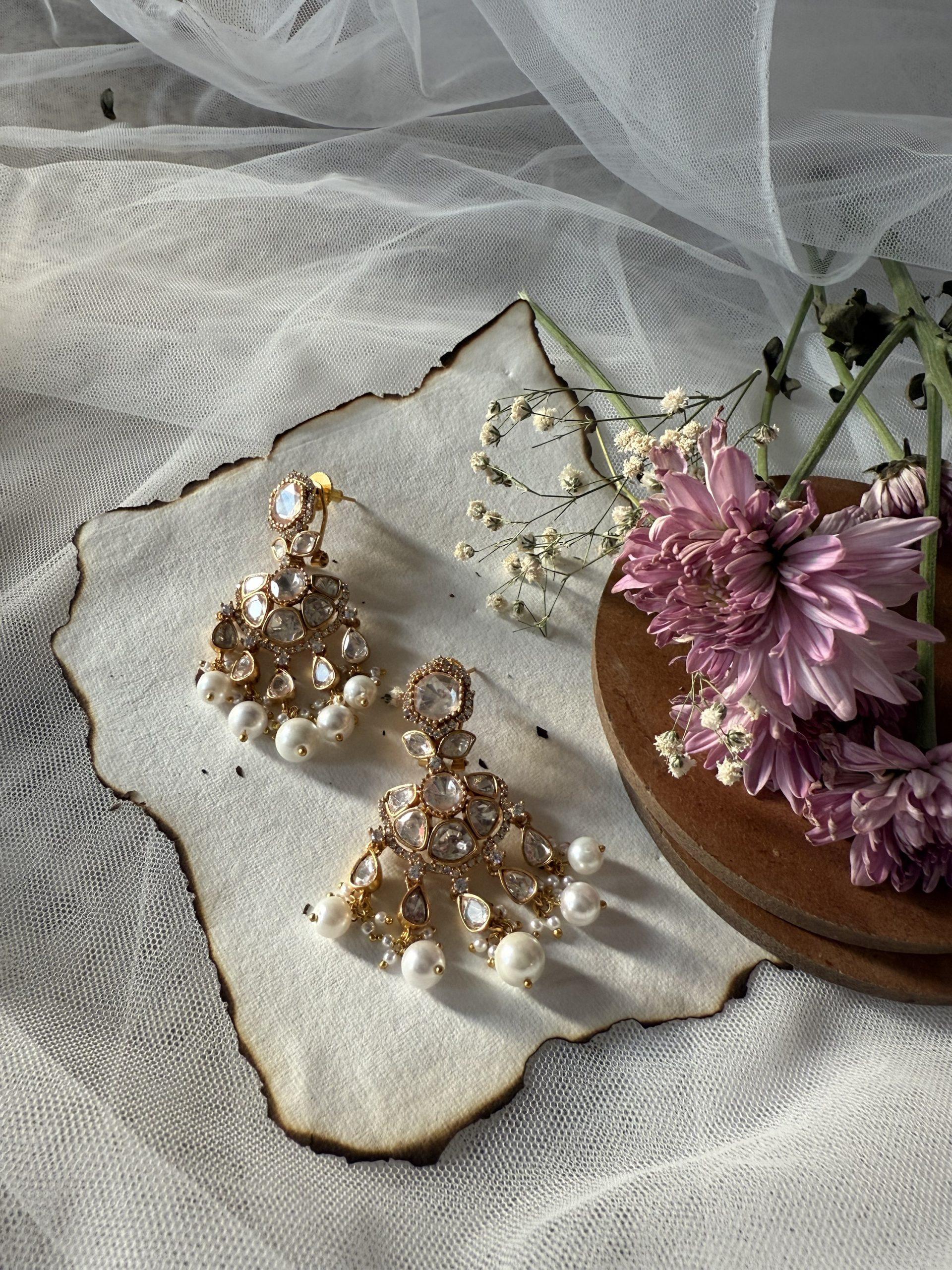 Neel Polki Earrings image 0