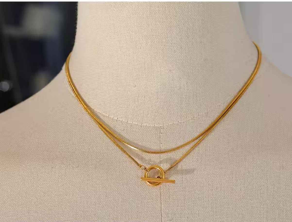 TITANIUM STEEL NECKLACE image 0