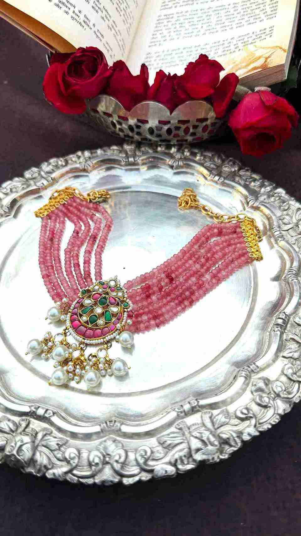 NEHIKA PINK CHOKER image 0