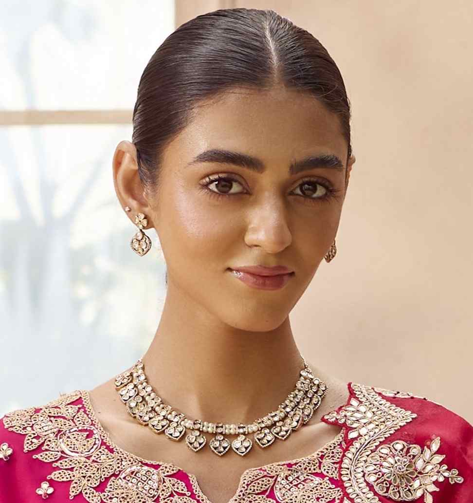 DIPTI MOISSANITE PEARL NECKLACE image 0