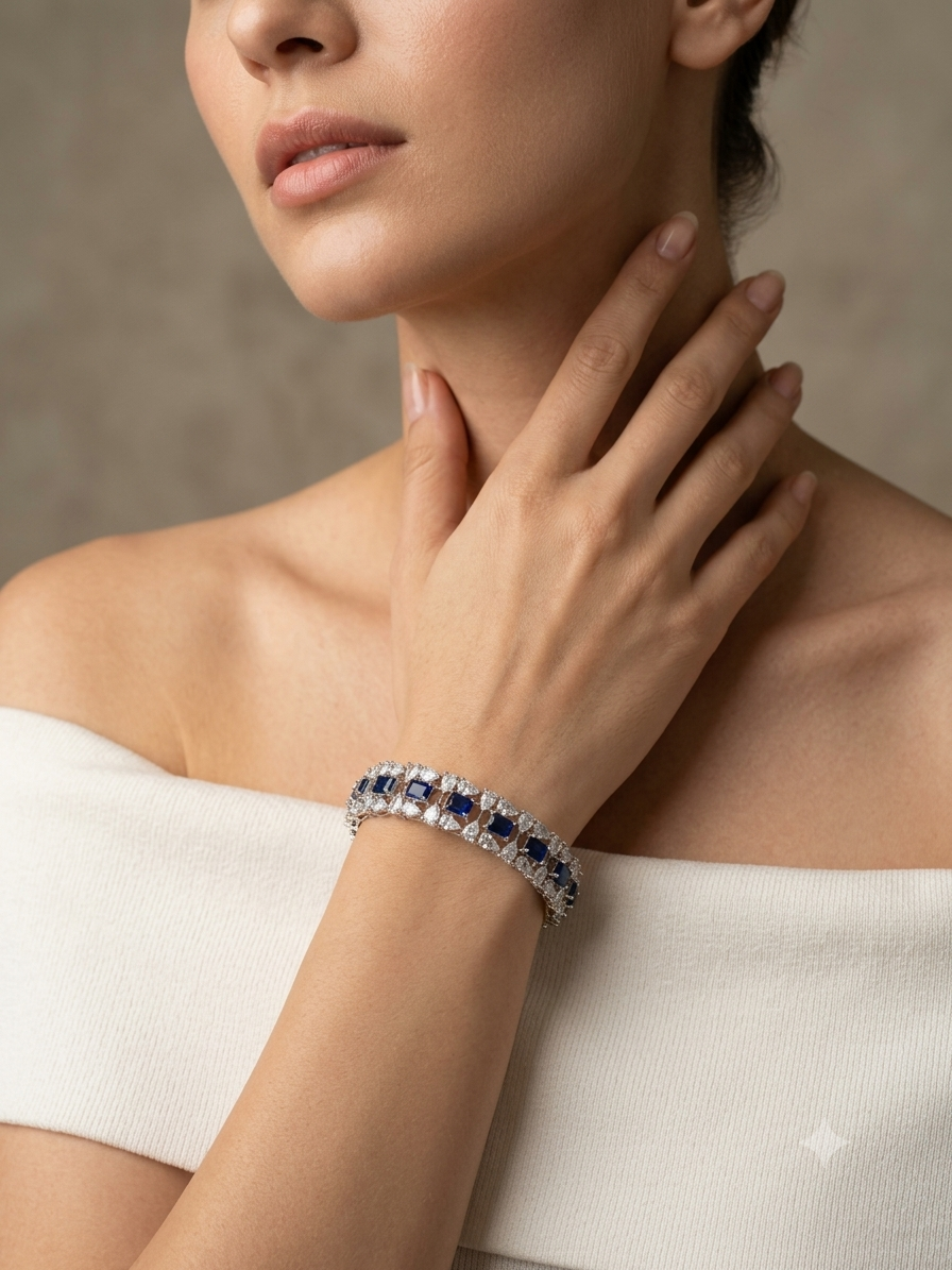 ASHIYANA BLUE BANGLES