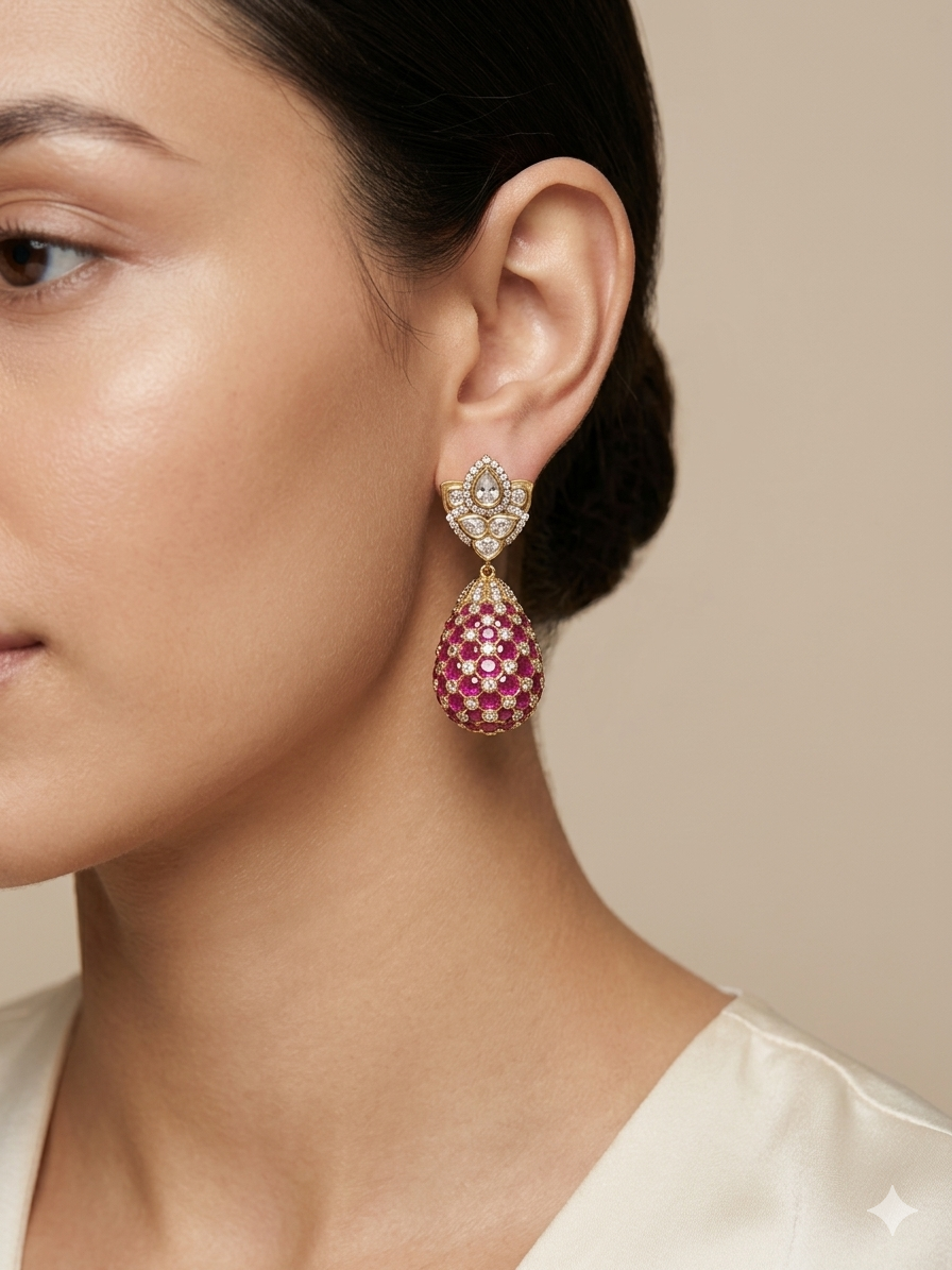 SRIVALLI DROP JHUMKA