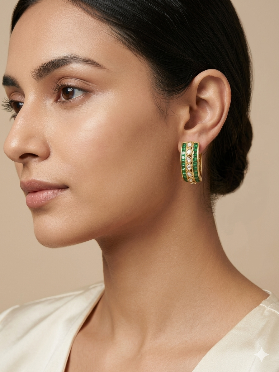 JAYA POLKI EARRING
