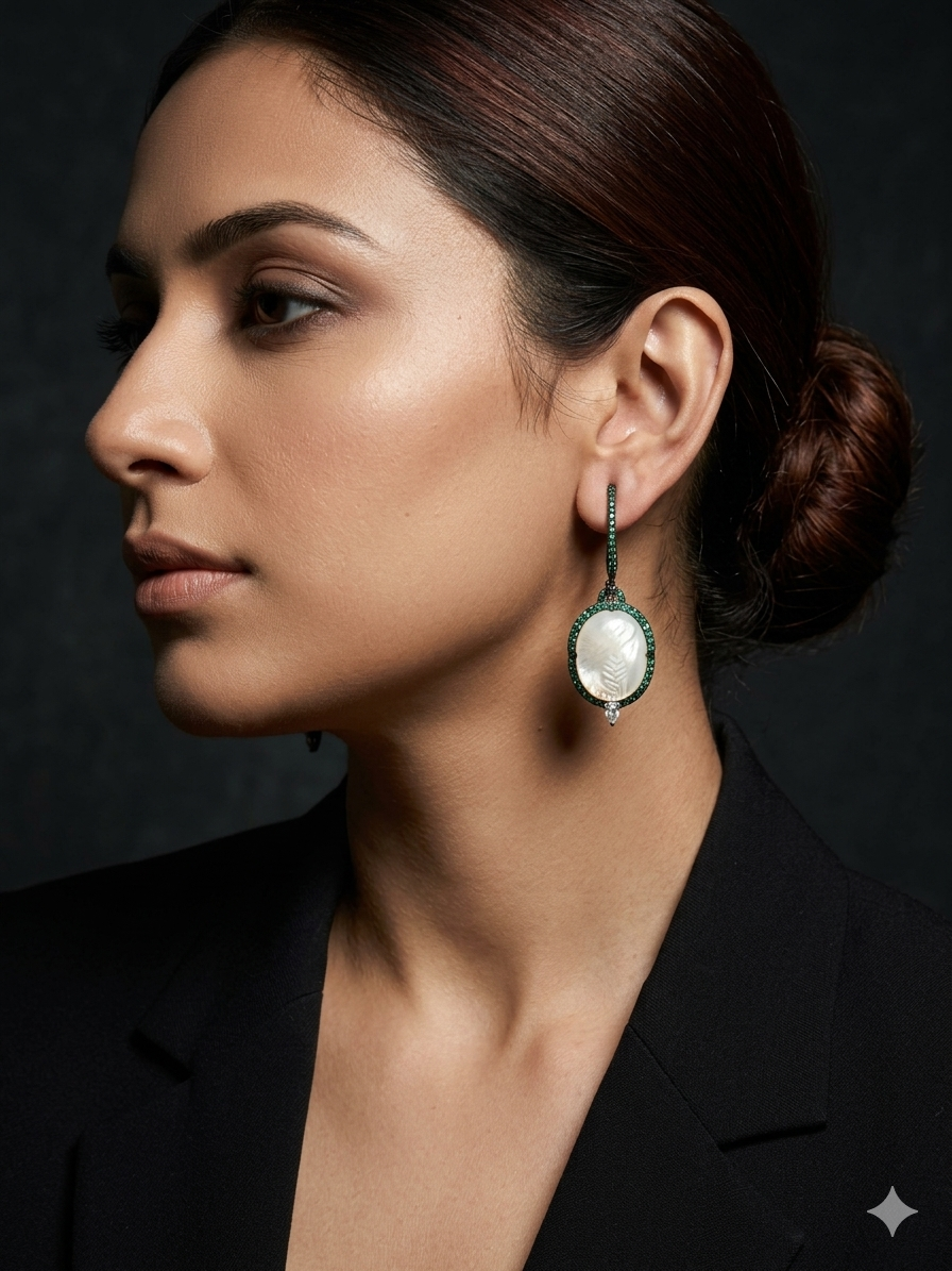 GEORGIA BLUE EARRING
