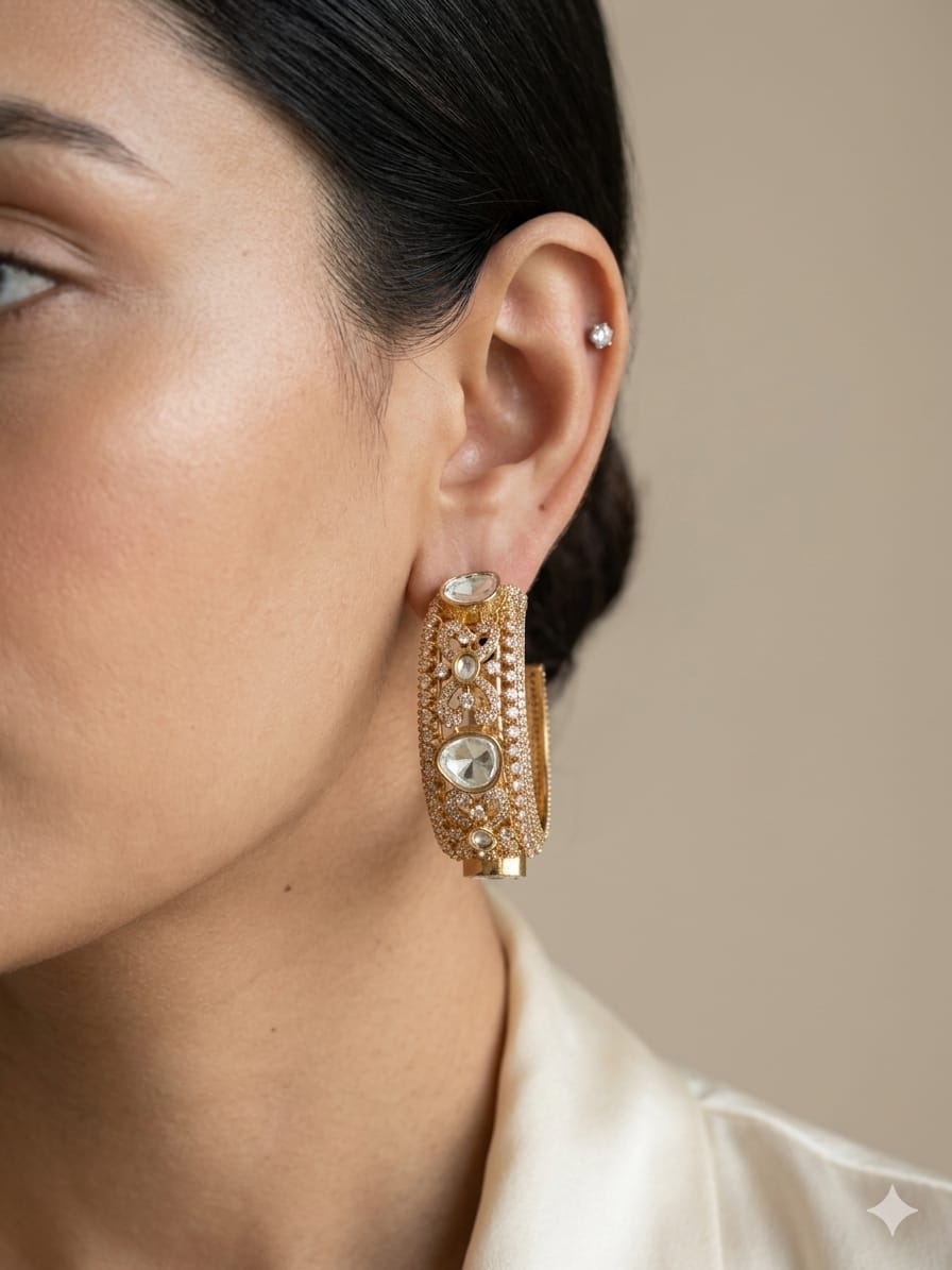 FESTIVE JADAO HOOPS