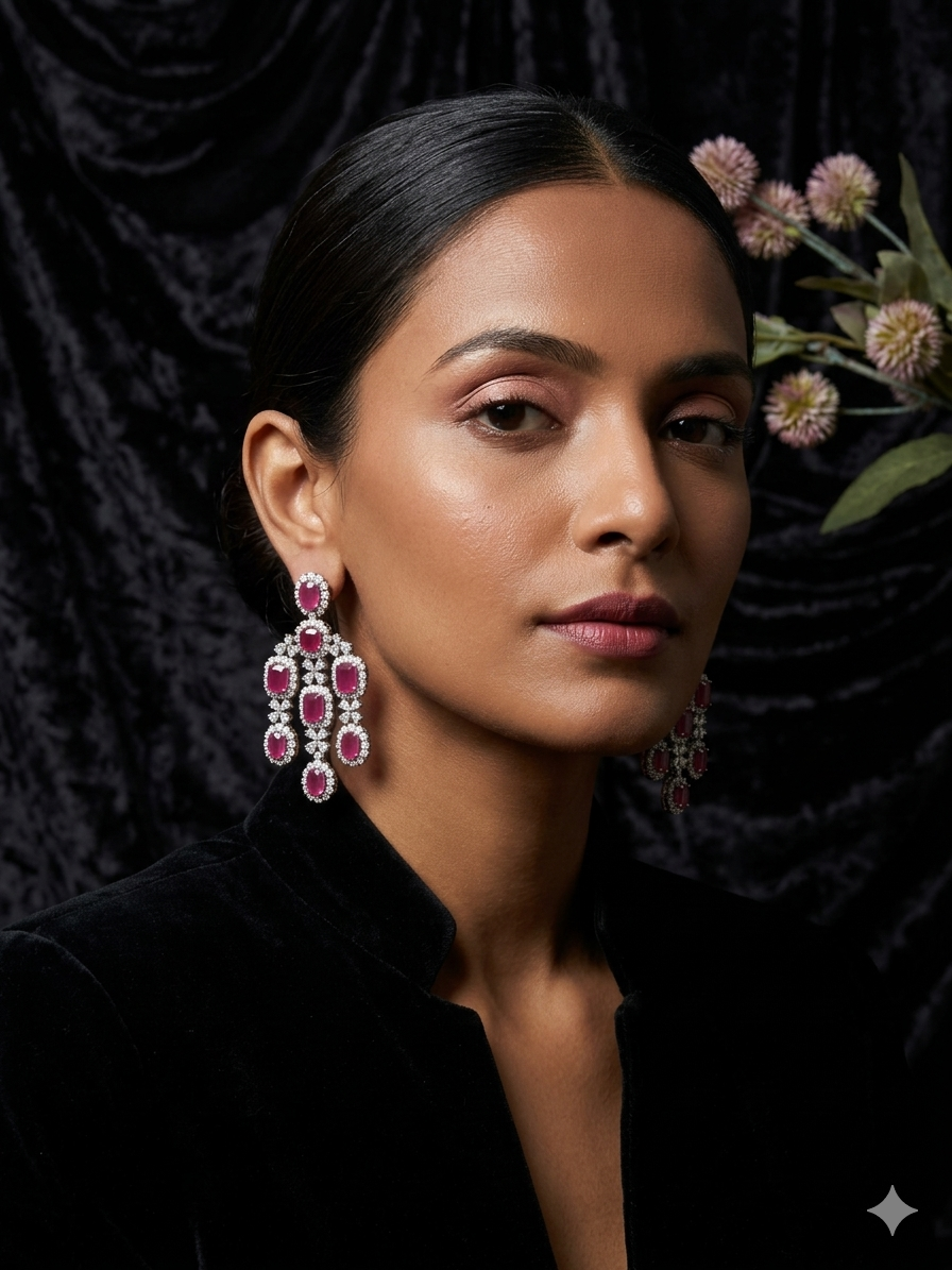 FARIHA DIAMOND EARRINGS