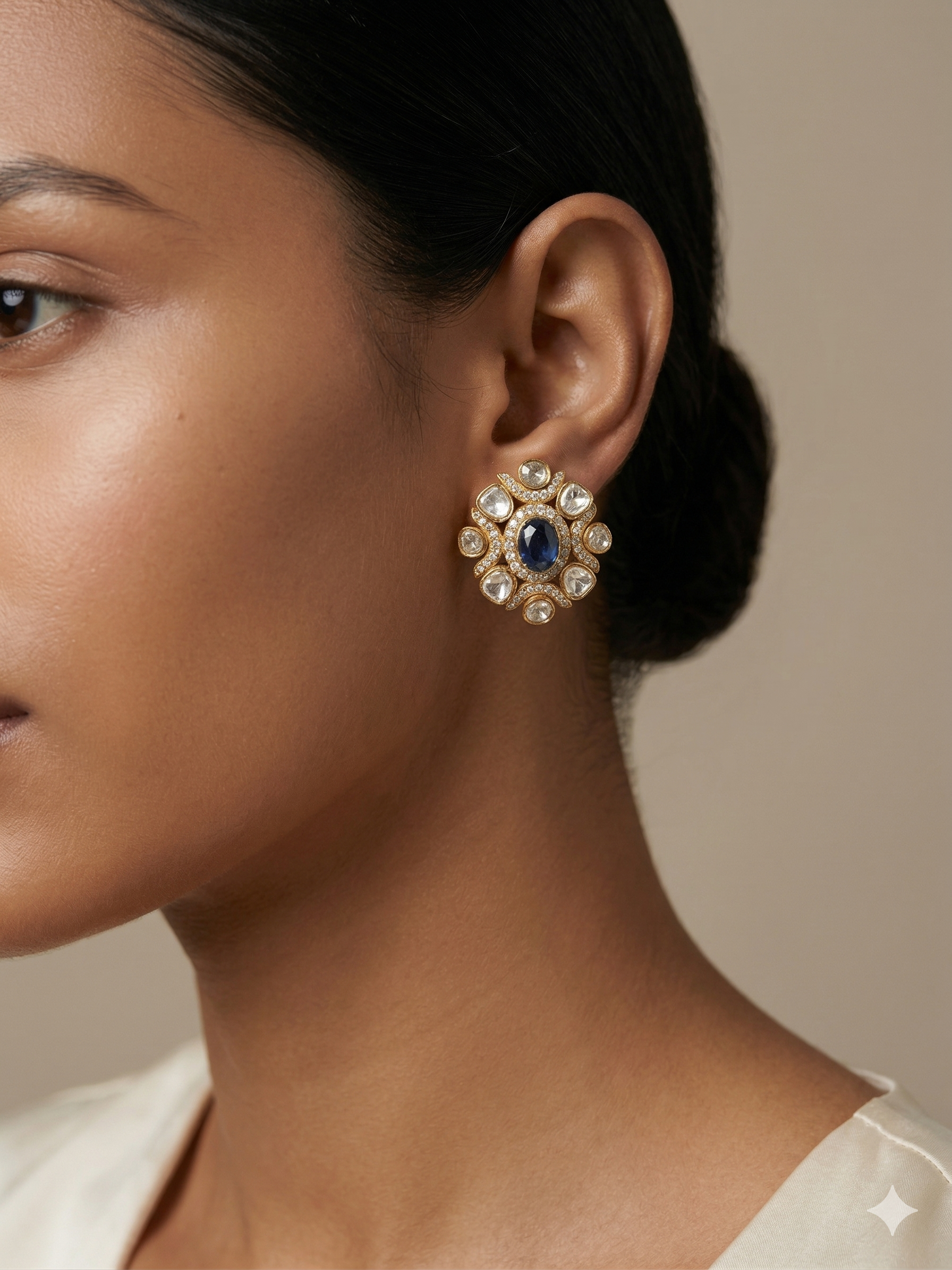 ARUSHI POLKI STUD