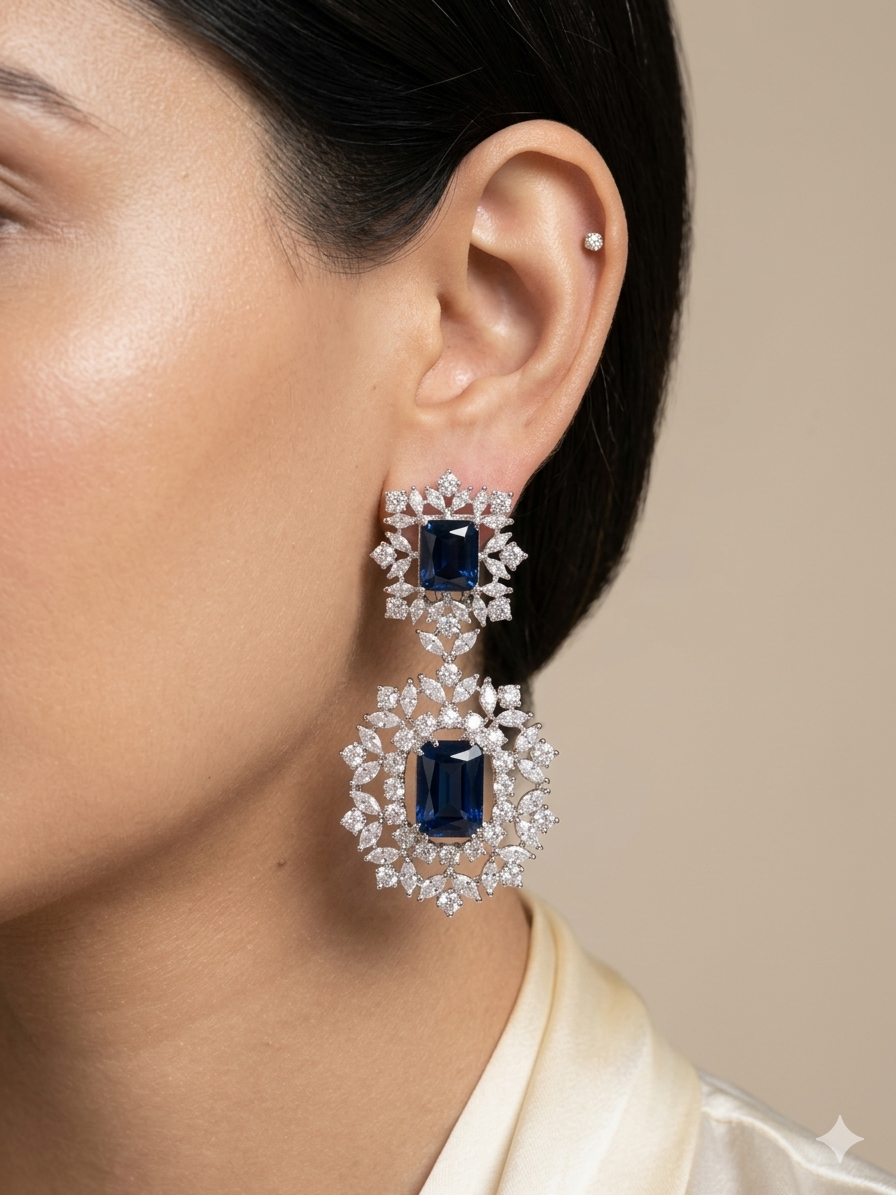 Zeya Diamond Earrings
