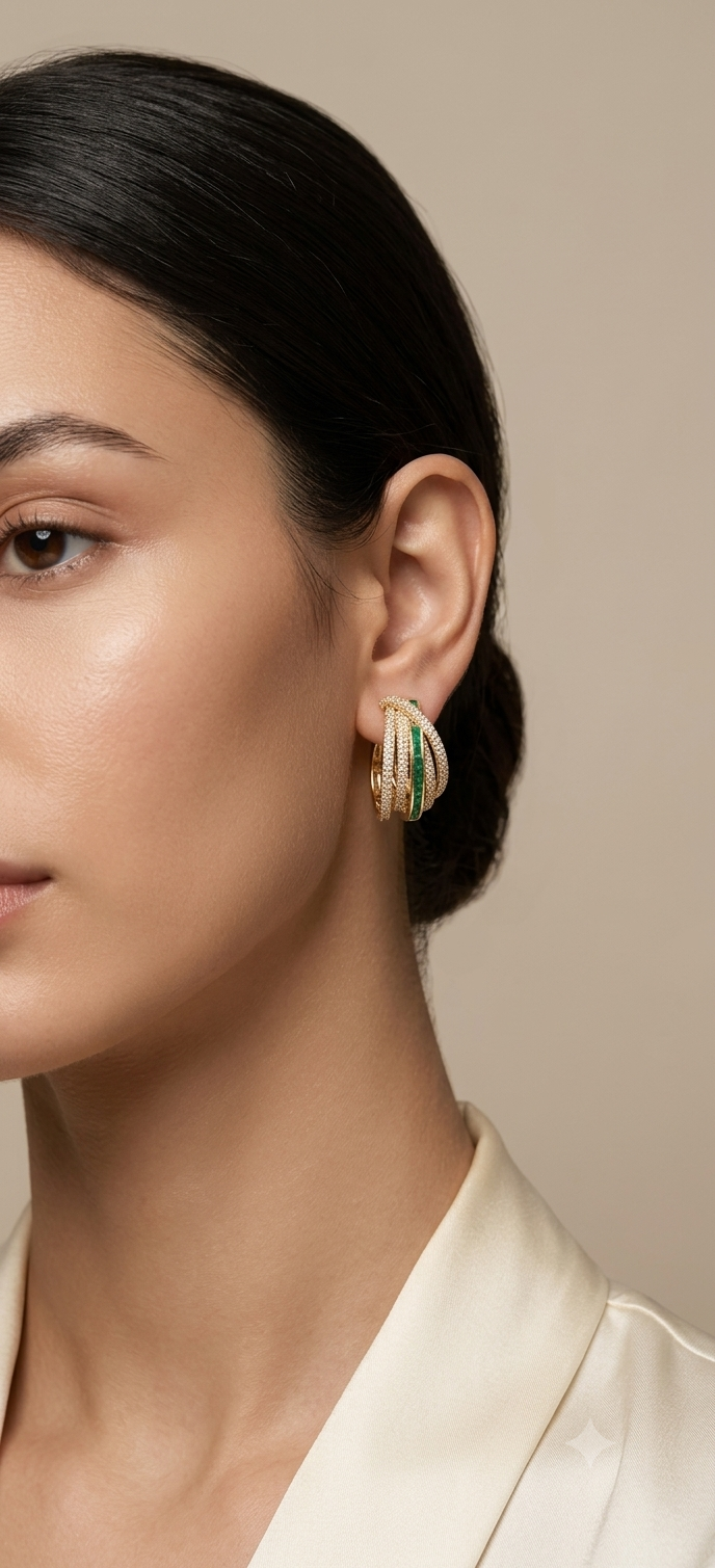 RADDY 92.5 SILVER HOOPS