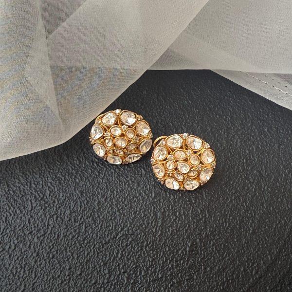 Aari Polki Earrings