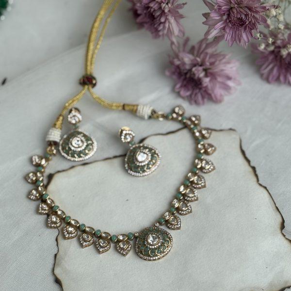 Round Polki Set