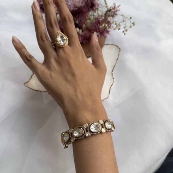 Pair Polki Bangle