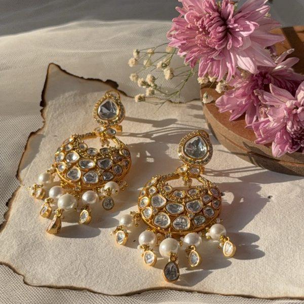 Creative Polki Earrings