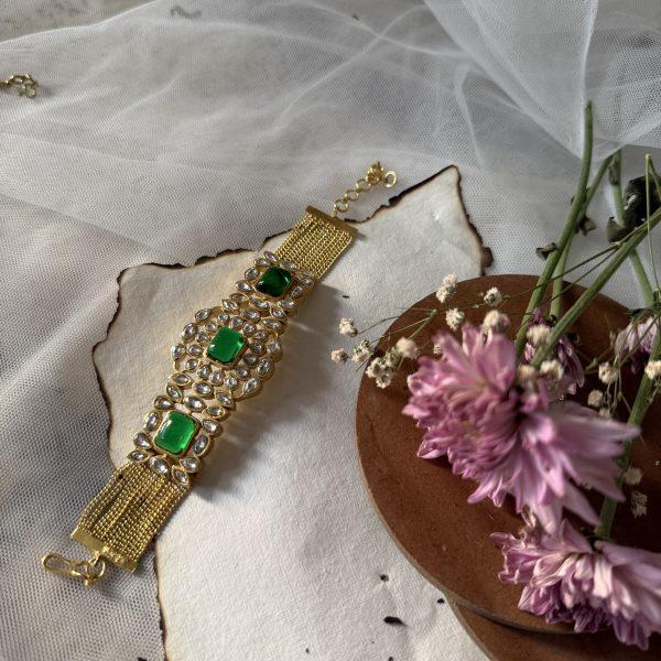 Green Gold Polki