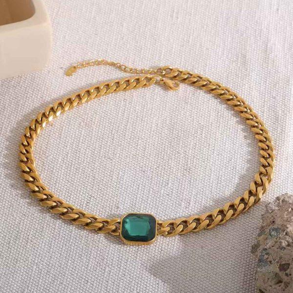 MONROE EMERALD CHAIN