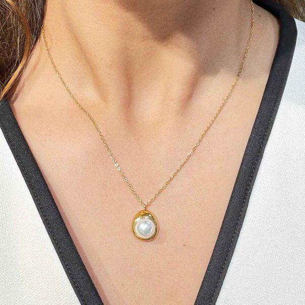 PEARL GOLD PENDENT