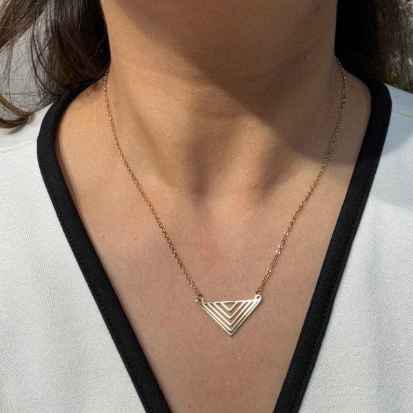 RECTANGULAR GOLD CHAIN
