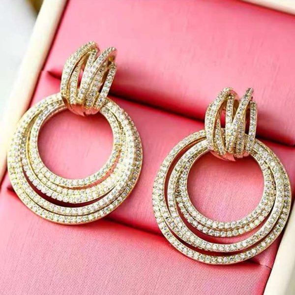 GOLGEN BLINGY EARRING