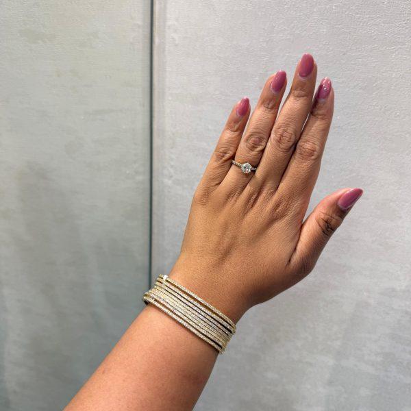 Binita Diamond Bangle