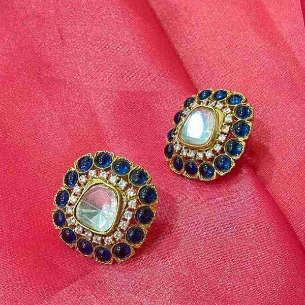 RATNA BLUE POLKI STUD