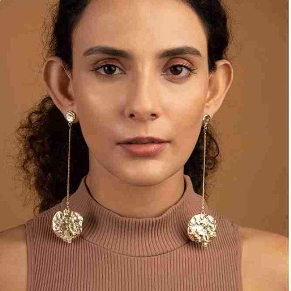 LONG LEAF EARRING