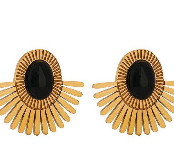 ARYA BLACK EYE STUD