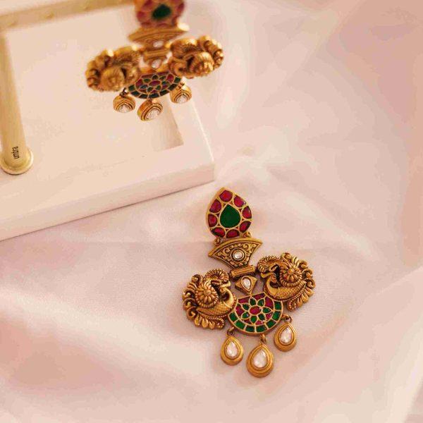 MINAKSHI TEMPLE EARRING