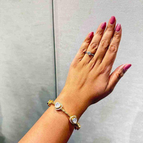 SADHNA POLKI BANGLE