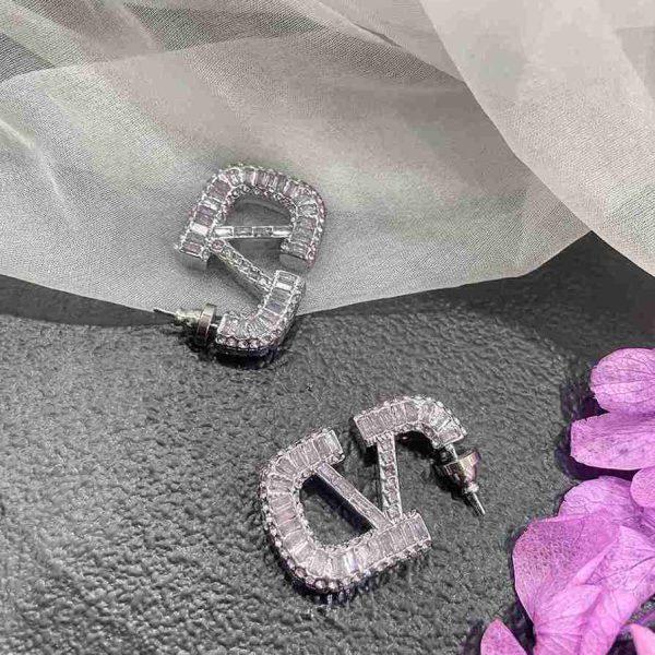 VALENTINO LILAC HOOPS