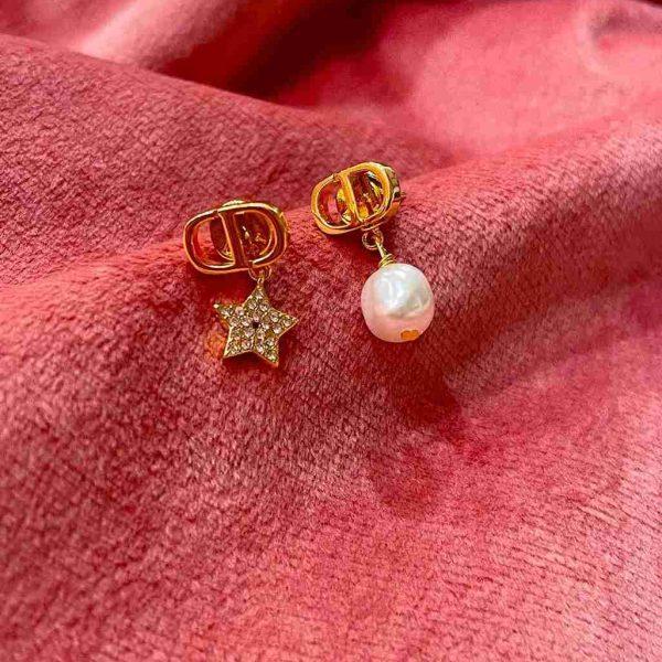 DIOR CD PEARL STUD