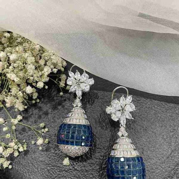 ELLA BLUE DIAMOND EARRING